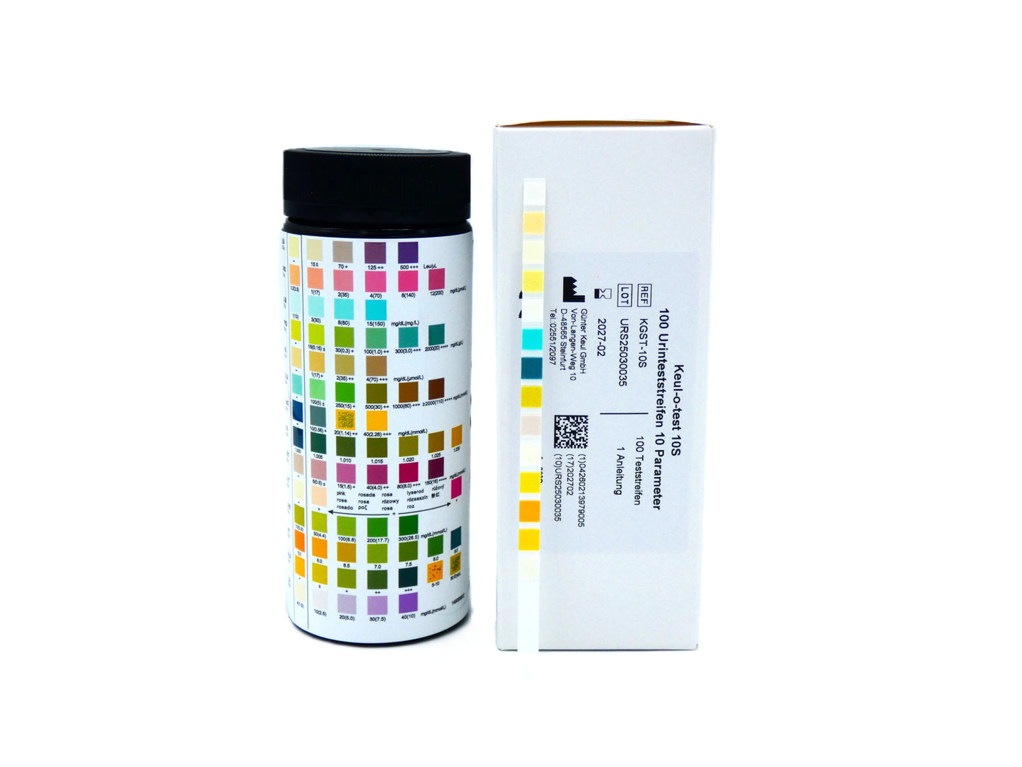 Keul-o-test 10S Urinteststreifen (100er Packung)