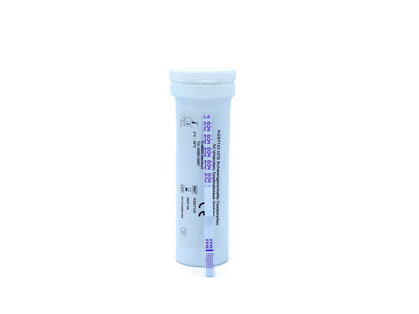 Keul-o-test hCG Dose Schnellteststreifen (25er Packung)