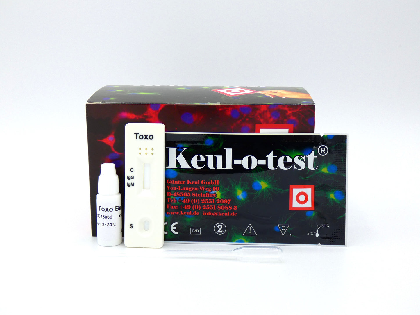 Keul-o-test Toxo IGG/IGM (10er Packung)