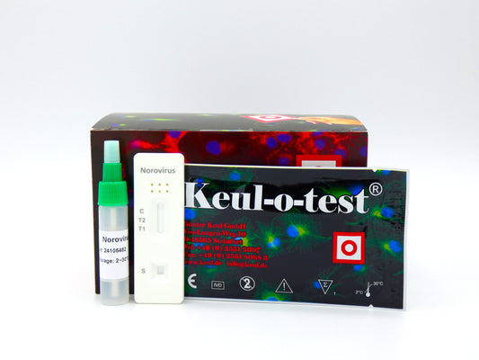 Keul-o-test Norovirus GI+GII Schnelltestkassetten (10er Packung)