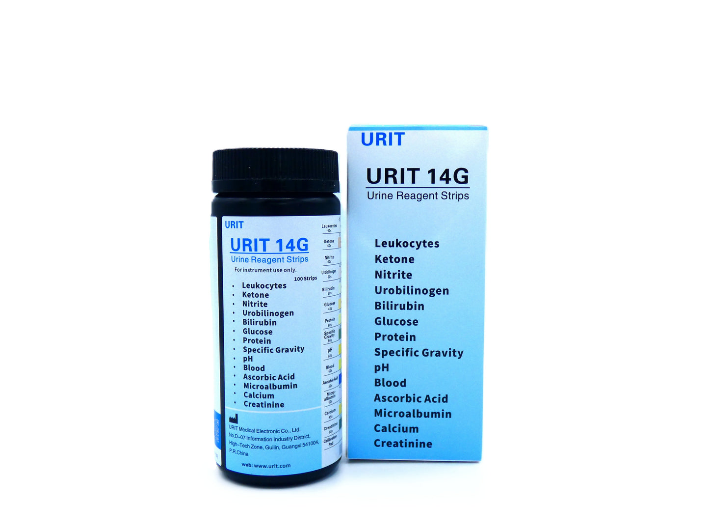 Urit 14G Urinteststreifen (100er Packung)